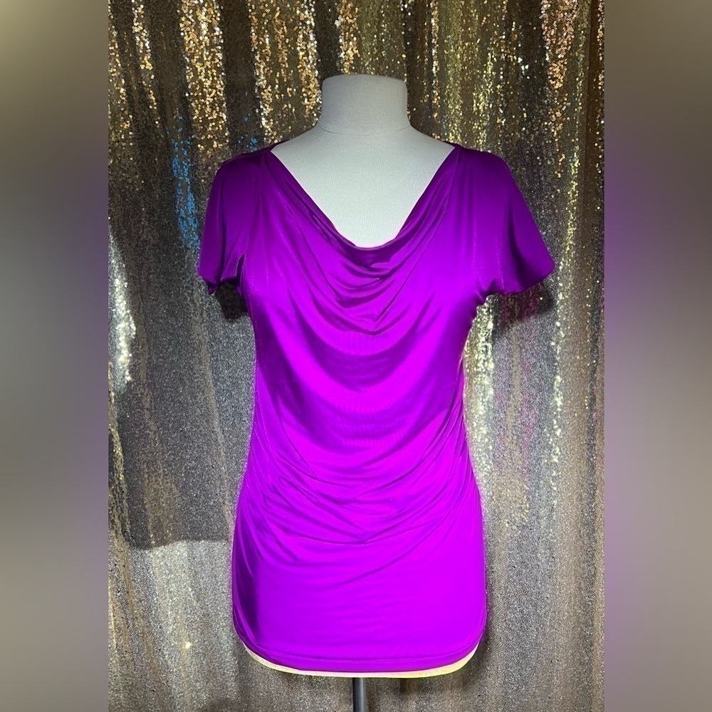 Purple/magenta banana republic shirt